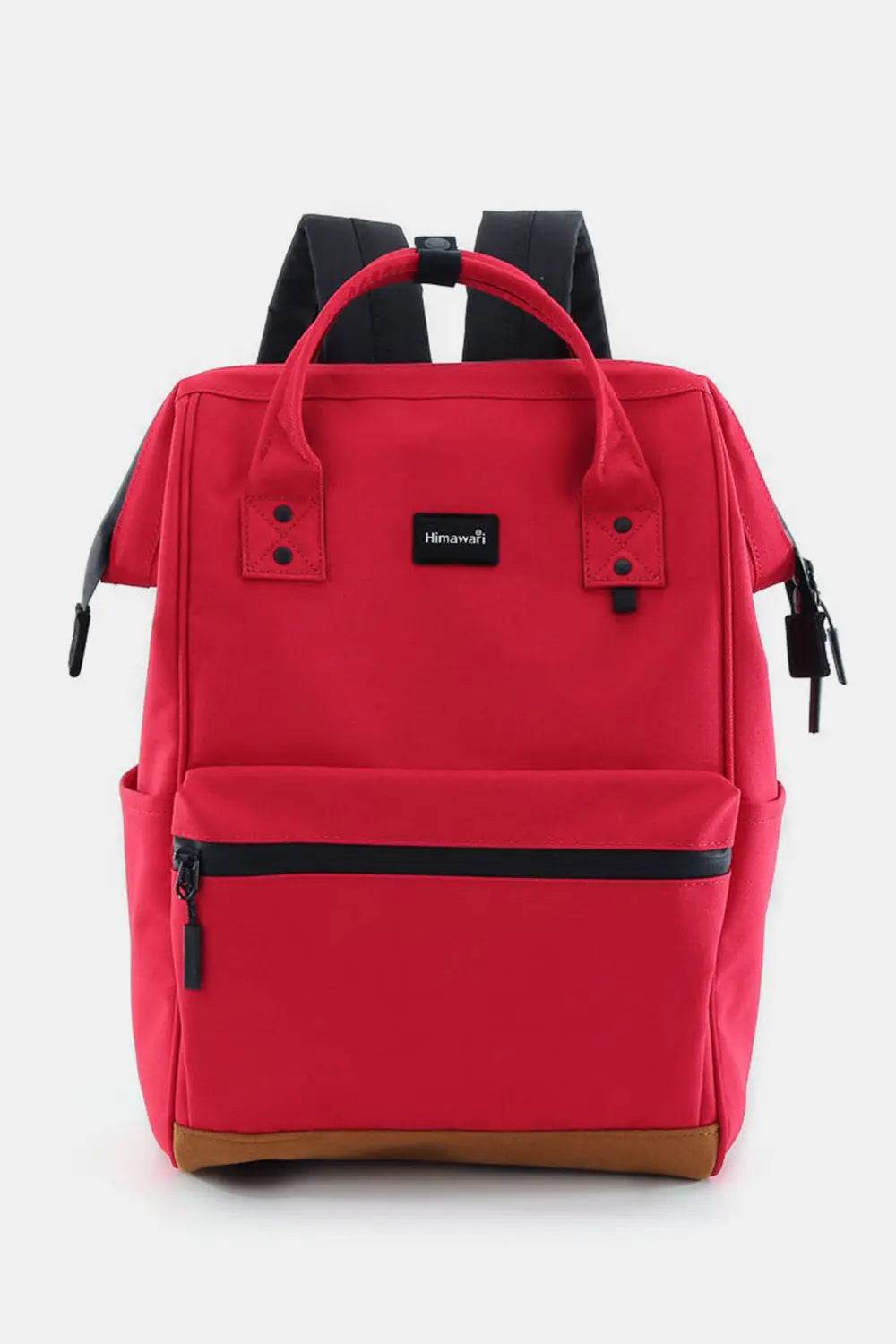 Himawari Waterproof Canvas Travel Backpack Bag with USB Port - Velveta Studio