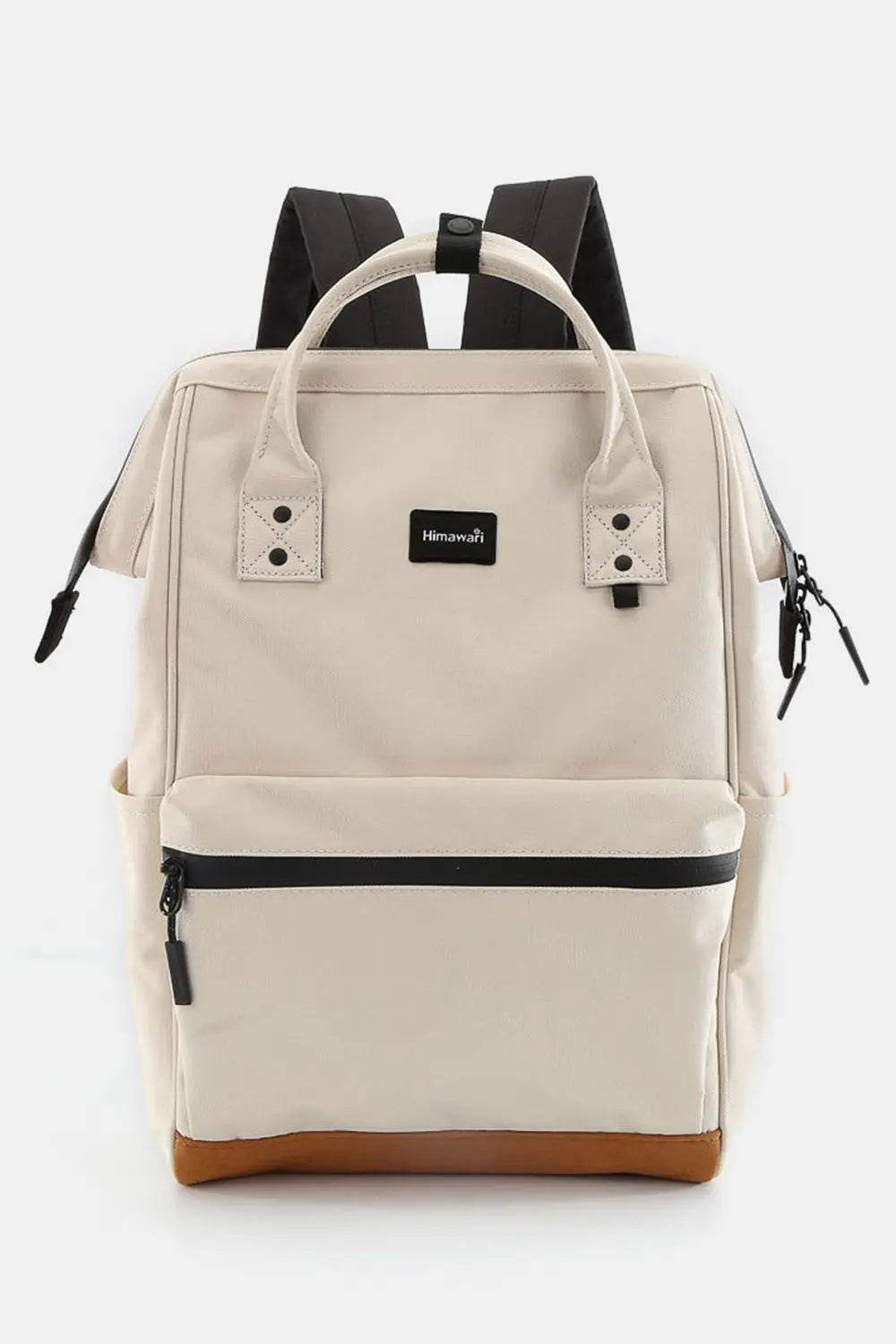 Himawari Waterproof Canvas Travel Backpack Bag with USB Port - Velveta Studio