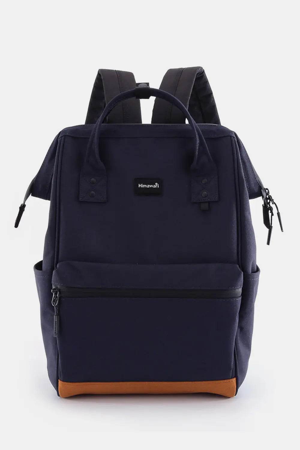 Himawari Waterproof Canvas Travel Backpack Bag with USB Port - Velveta Studio