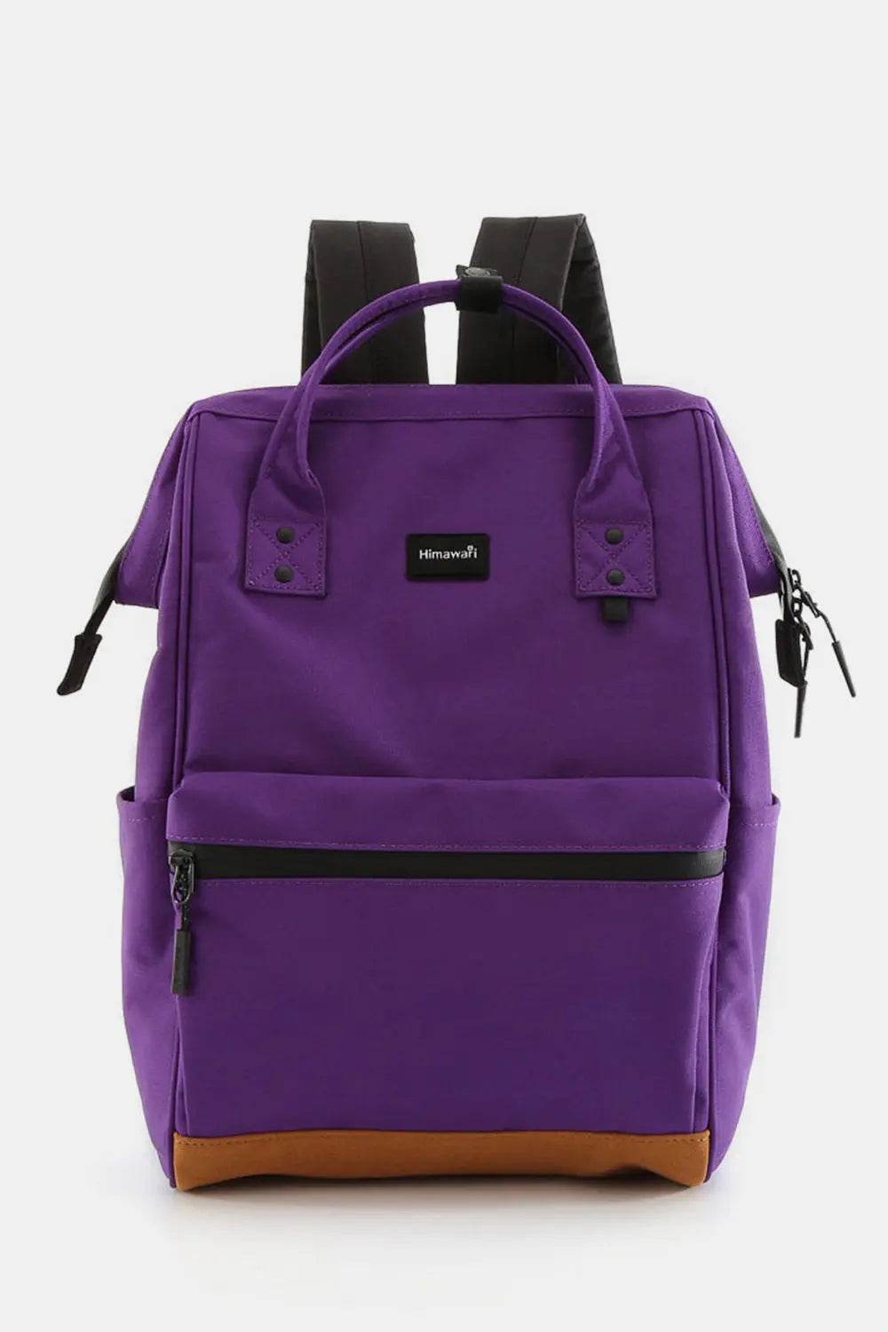 Himawari Waterproof Canvas Travel Backpack Bag with USB Port - Velveta Studio