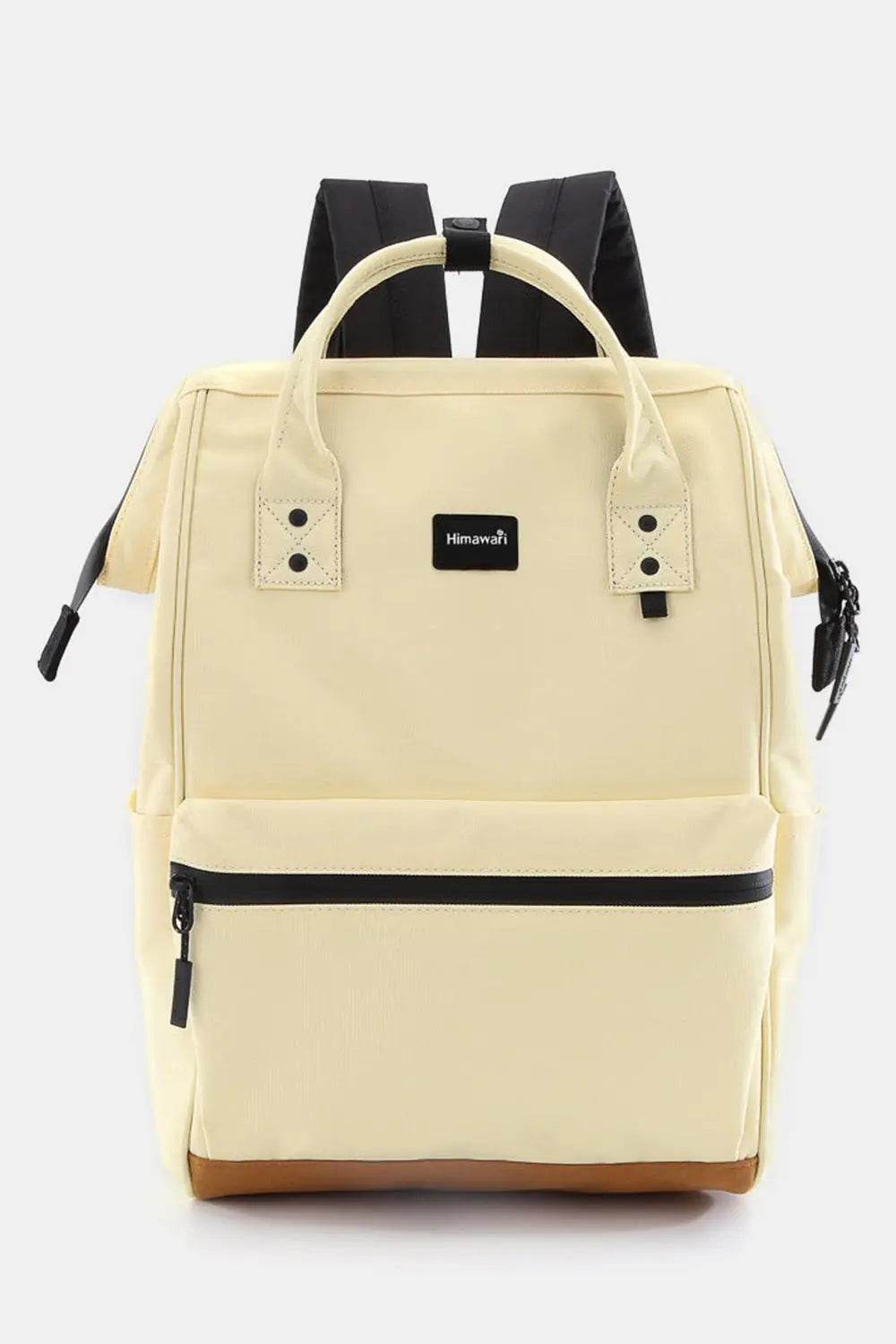 Himawari Waterproof Canvas Travel Backpack Bag with USB Port - Velveta Studio