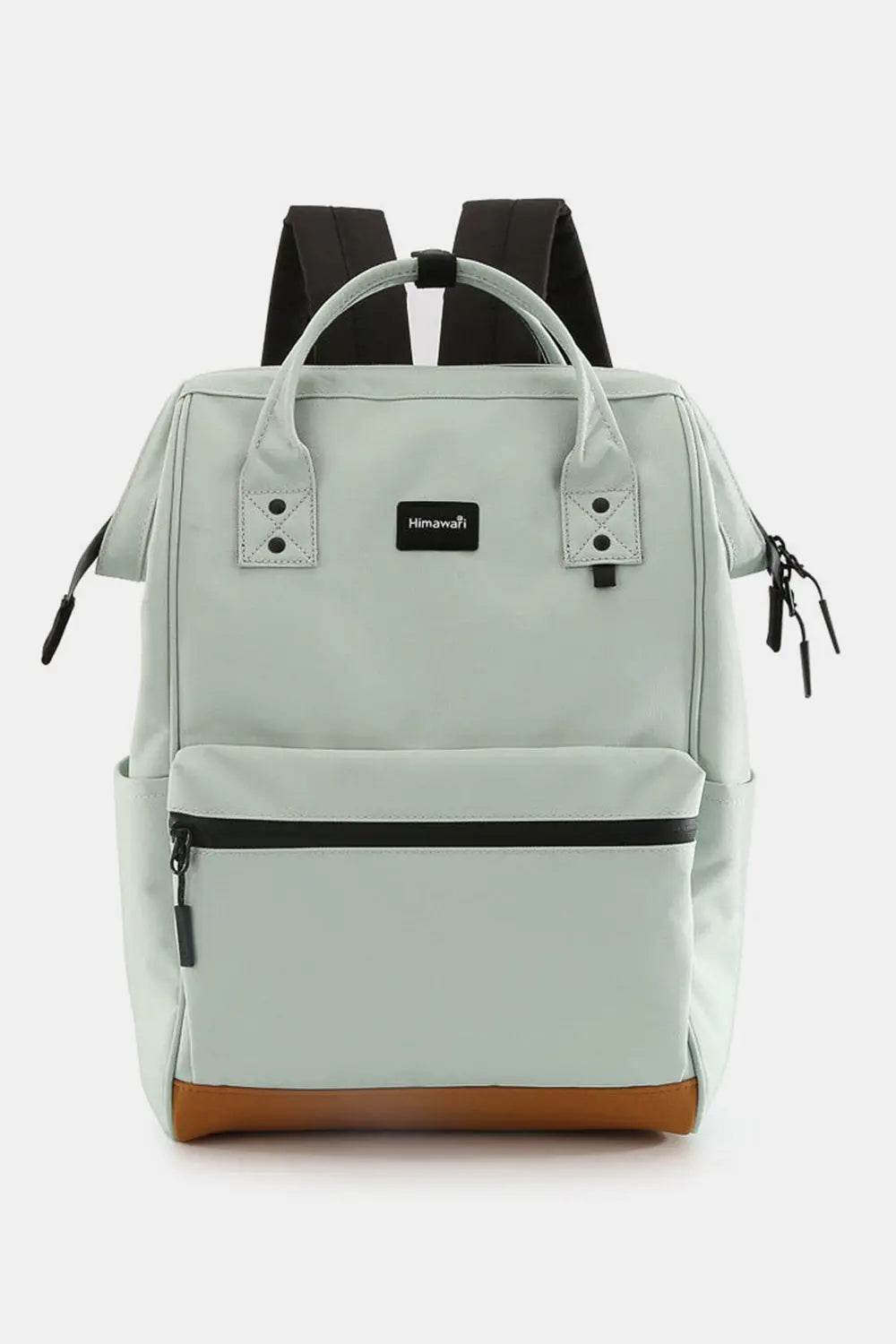 Himawari Waterproof Canvas Travel Backpack Bag with USB Port - Velveta Studio