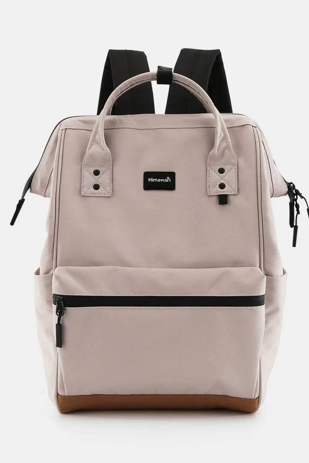 Himawari Waterproof Canvas Travel Backpack Bag with USB Port - Velveta Studio