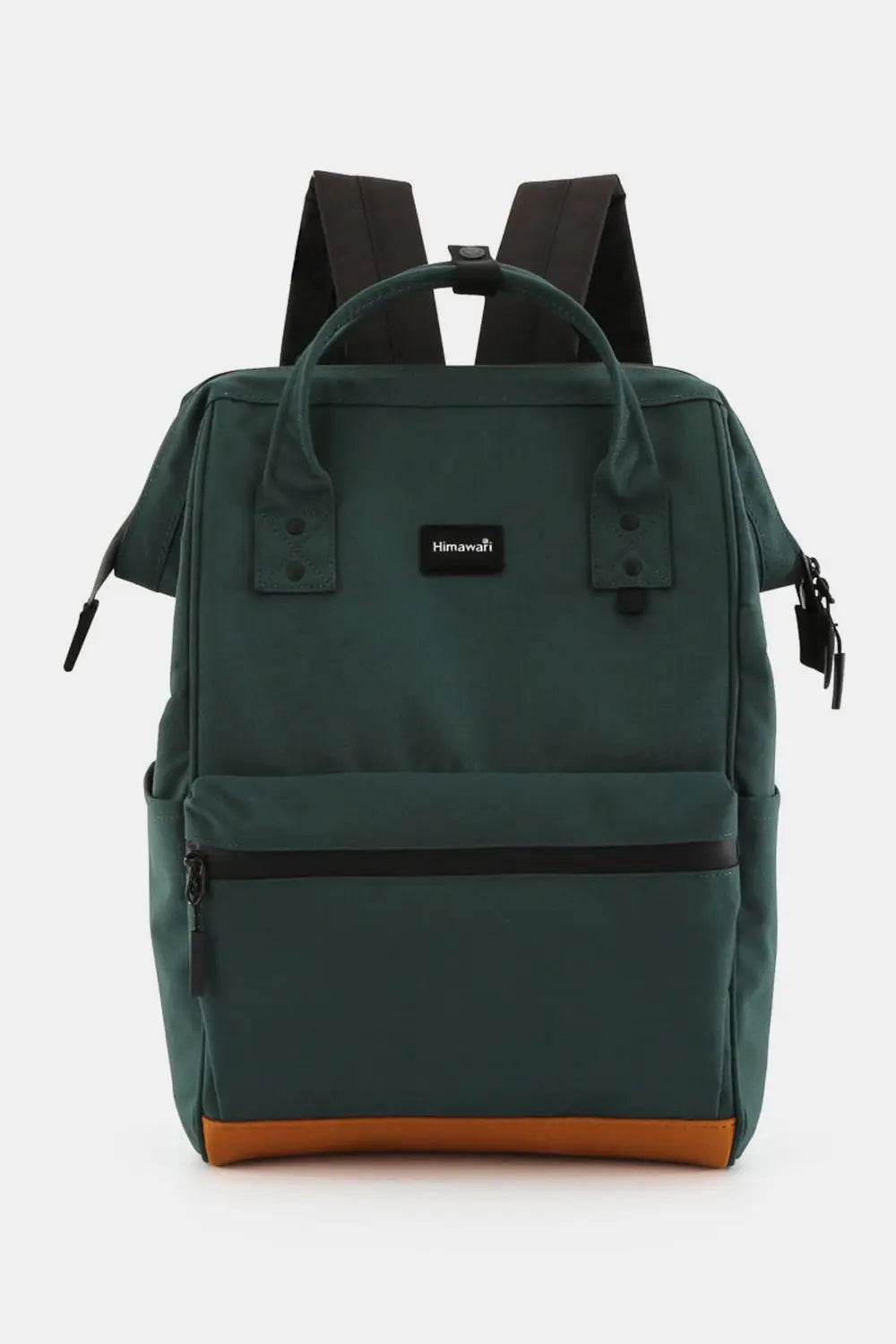 Himawari Waterproof Canvas Travel Backpack Bag with USB Port - Velveta Studio