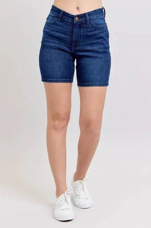 High Waist V-Front Bermuda - Velveta Studio