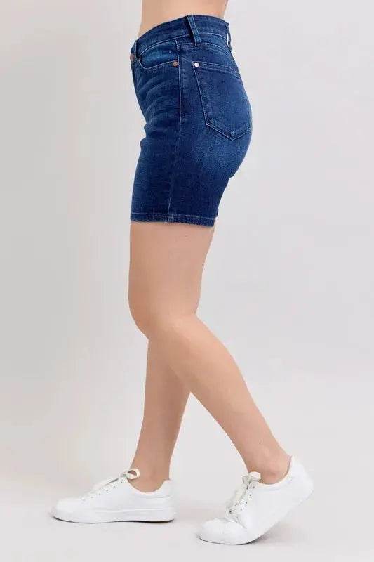 High Waist V-Front Bermuda - Velveta Studio