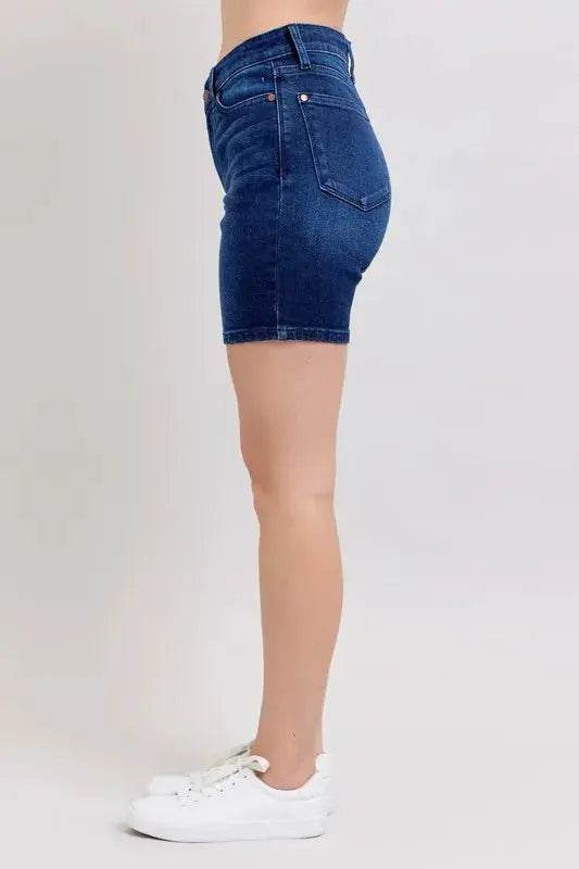 High Waist V-Front Bermuda - Velveta Studio
