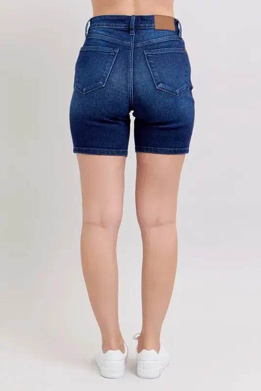 High Waist V-Front Bermuda - Velveta Studio