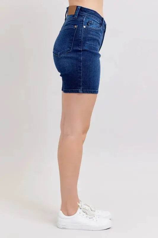 High Waist V-Front Bermuda - Velveta Studio
