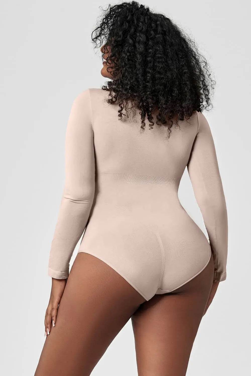 Long Sleeve Shaping Bodysuit - Velveta Studio
