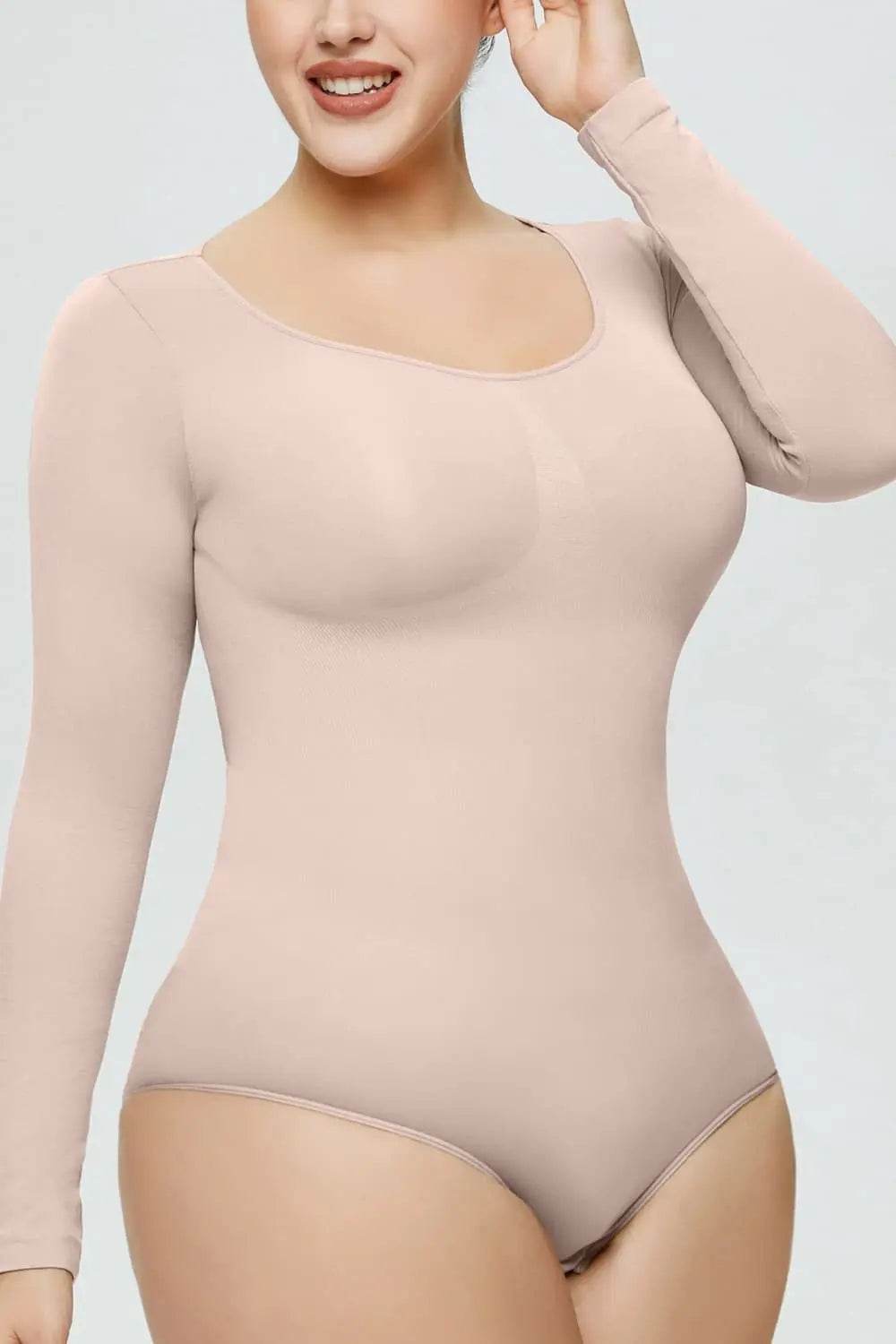 Long Sleeve Shaping Bodysuit - Velveta Studio