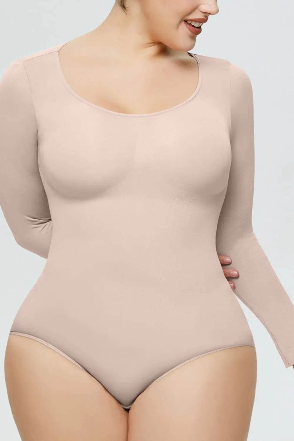 Long Sleeve Shaping Bodysuit - Velveta Studio