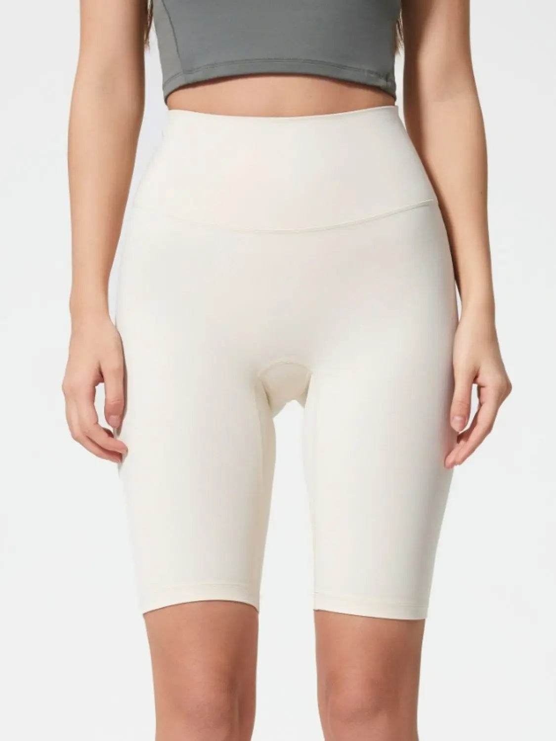 Millennia High Rise Wide Waistband Active Shorts - Velveta Studio