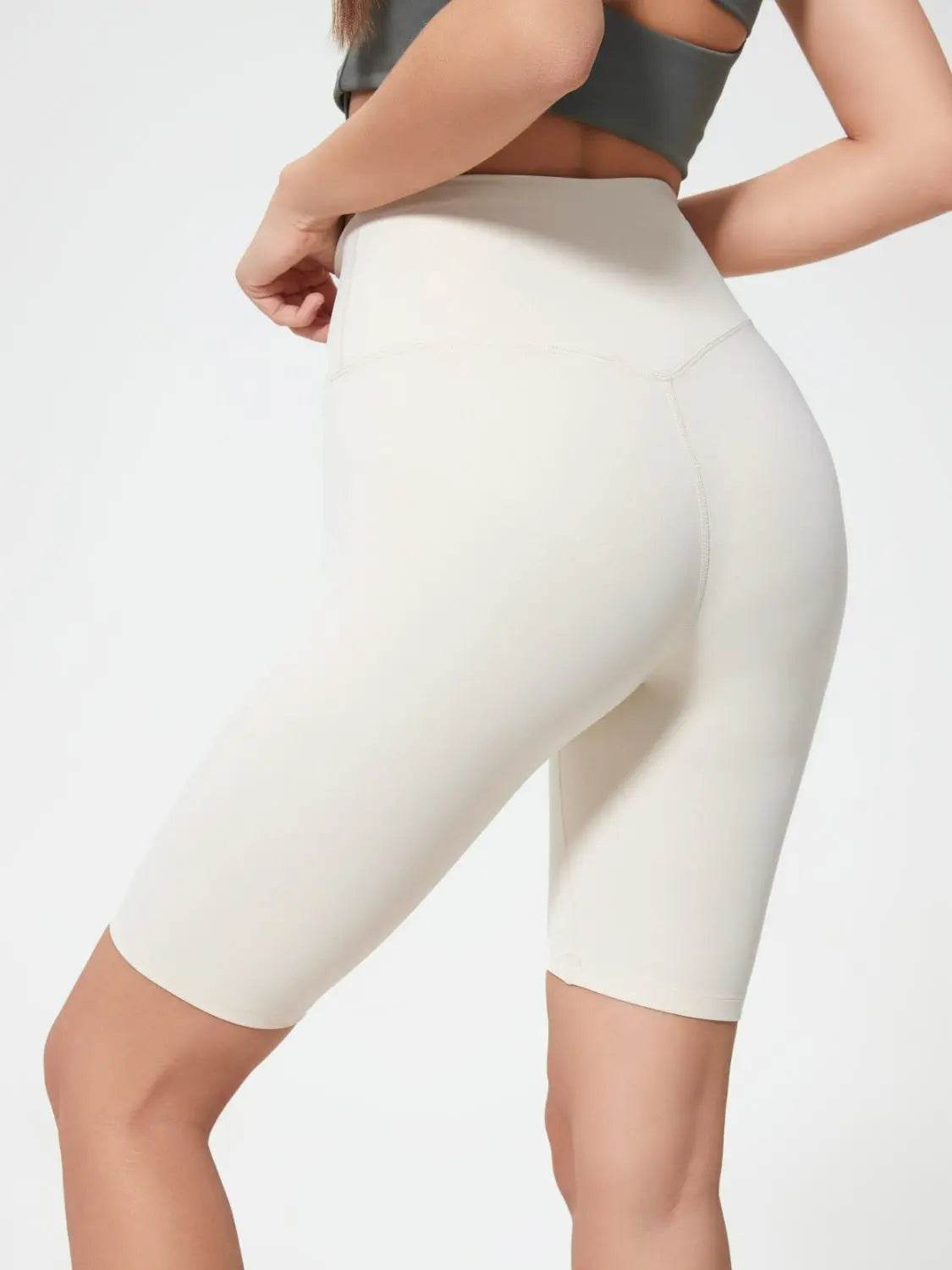 Millennia High Rise Wide Waistband Active Shorts - Velveta Studio