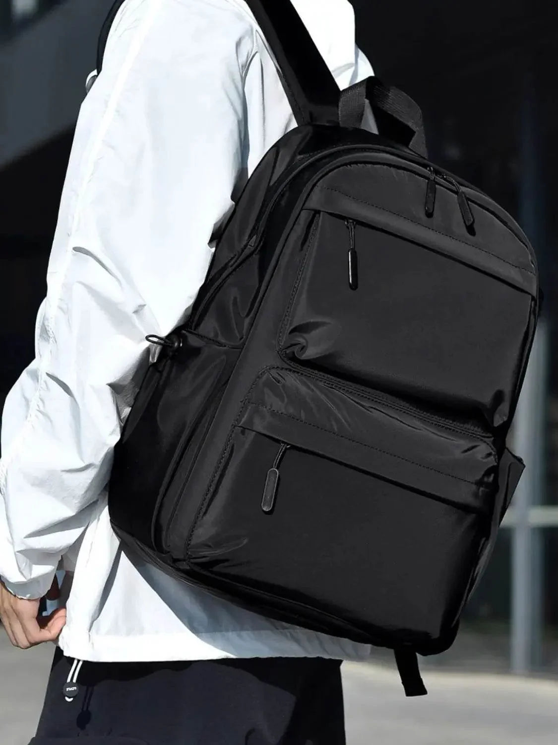 Multi Pocketed Adjustable Strap Backpack Bag - Velveta Studio