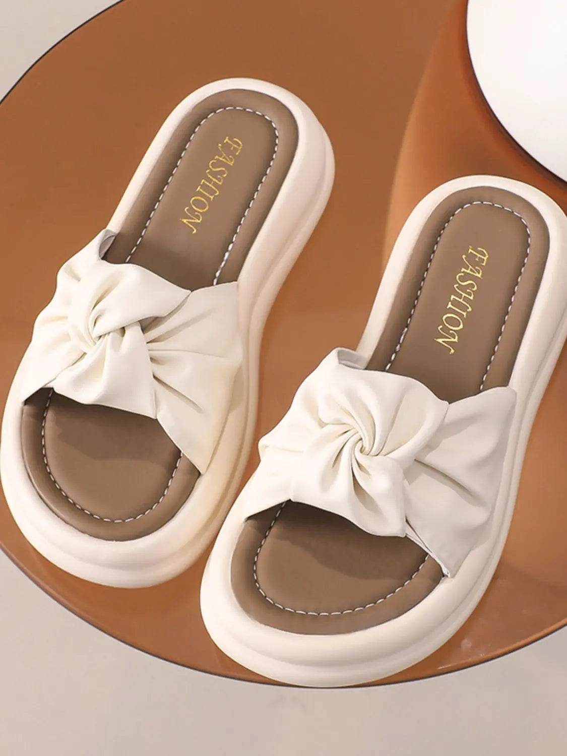 Open Toe Platform Sandals - Velveta Studio