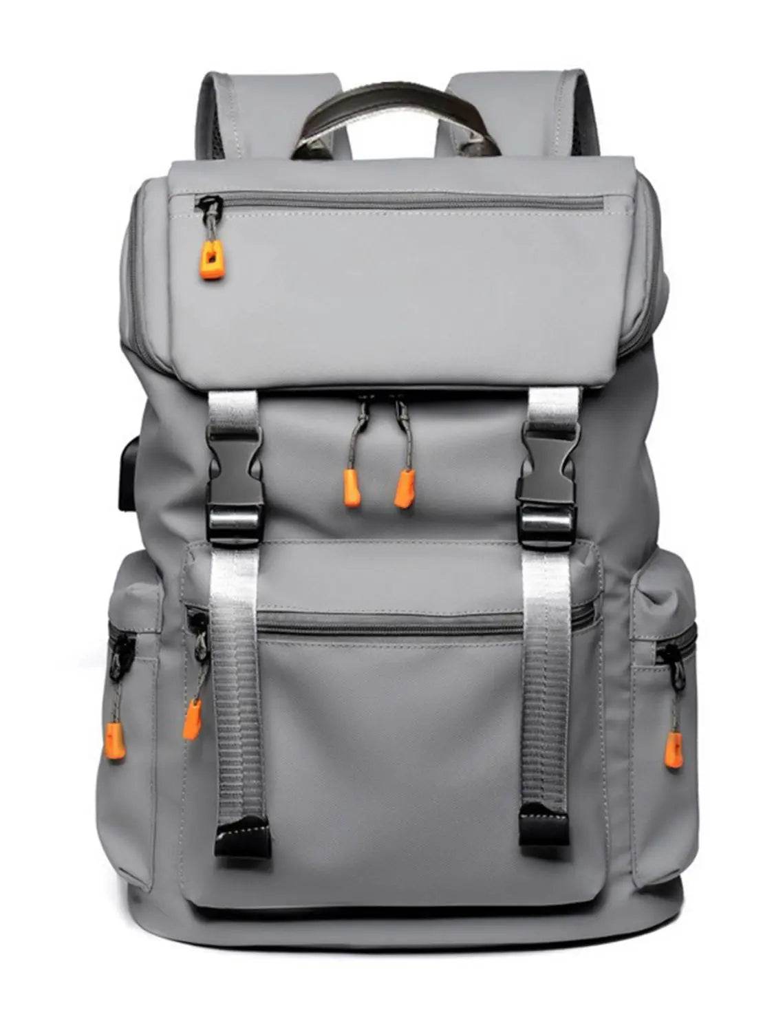 Oxford Cloth Multi-Pockets Backpack Bag - Velveta Studio