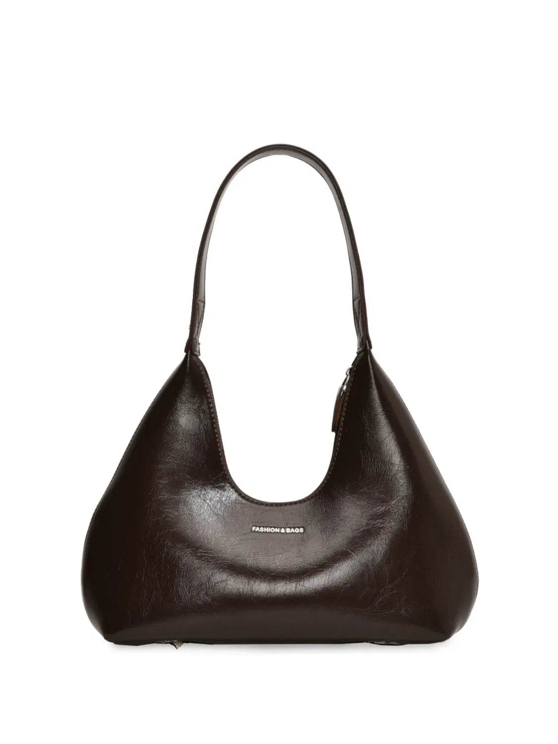 PU Leather Shoulder Bag - Velveta Studio