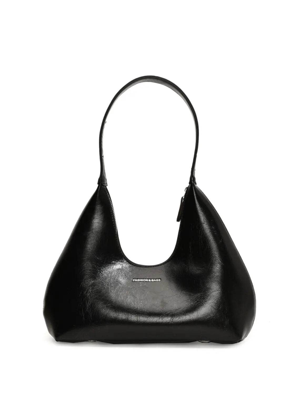 PU Leather Shoulder Bag - Velveta Studio