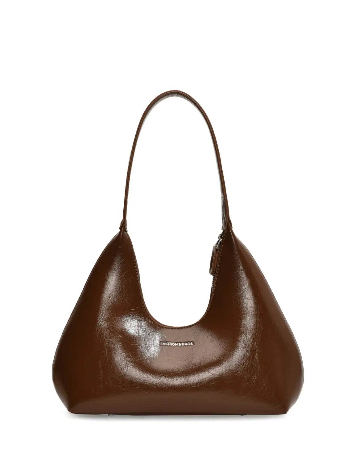 PU Leather Shoulder Bag - Velveta Studio
