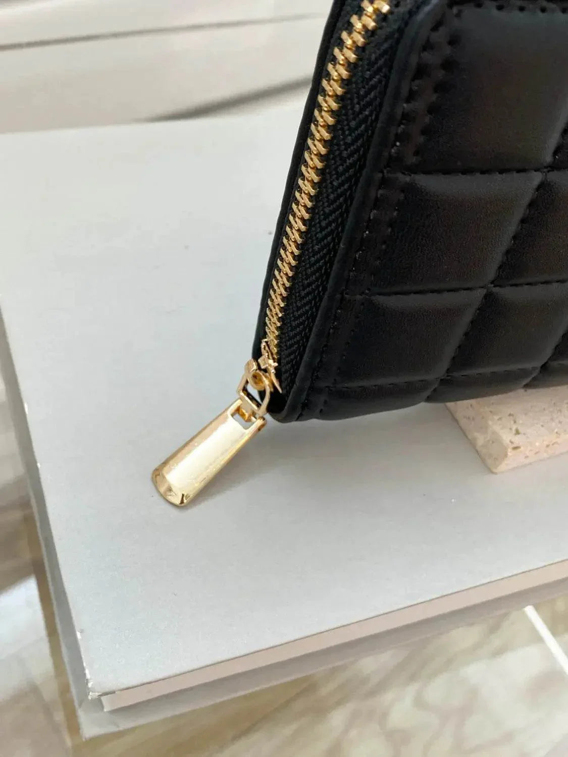 PU Leather Solid Color Wallet - Velveta Studio