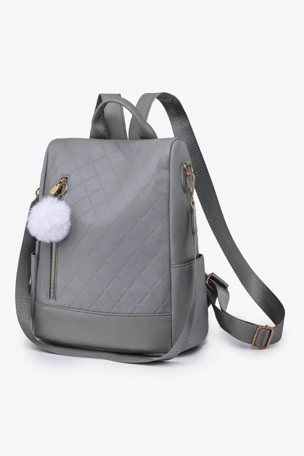Pum-Pum Zipper Backpack - Velveta Studio