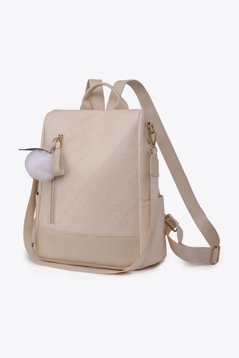 Pum-Pum Zipper Backpack - Velveta Studio
