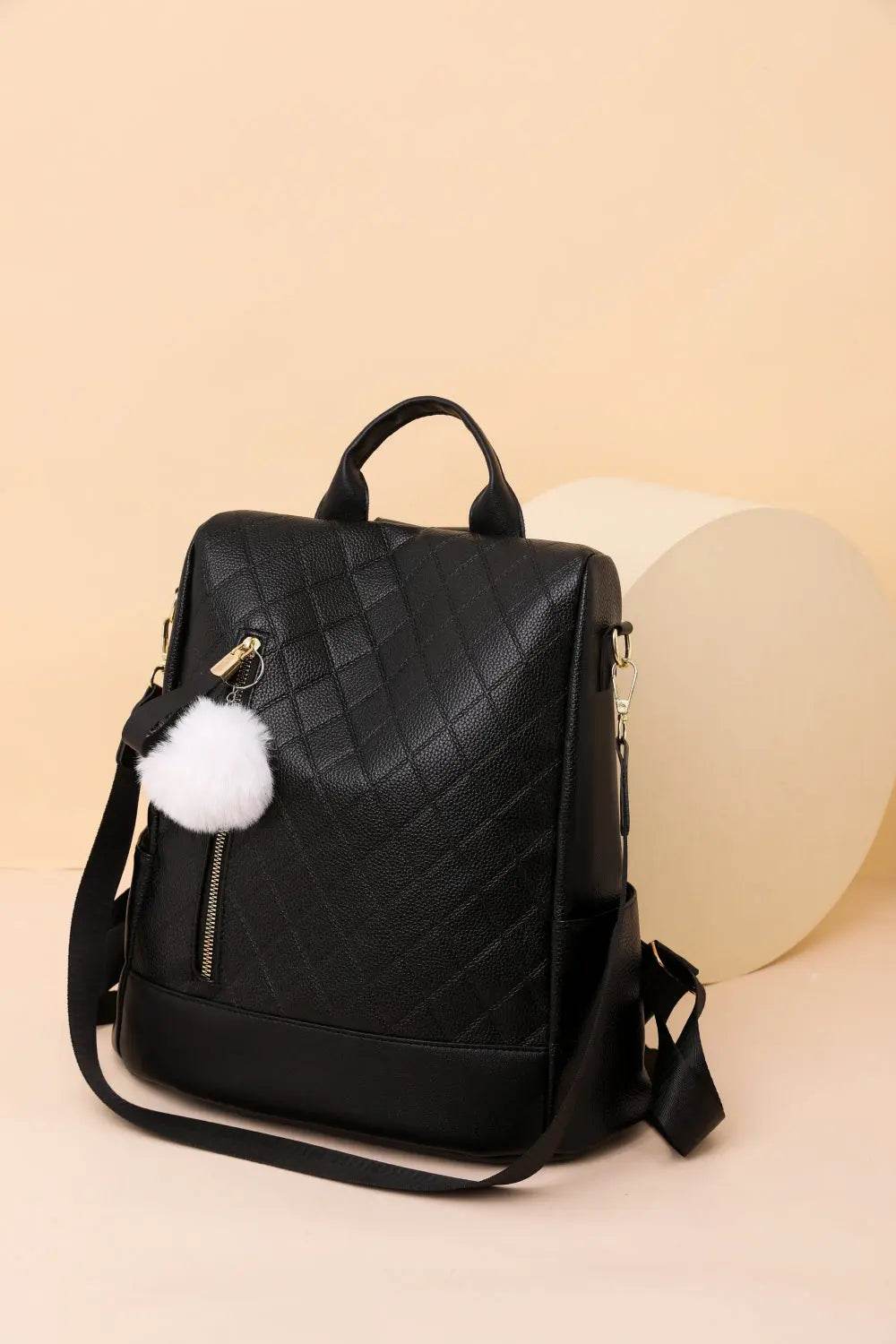 Pum-Pum Zipper Backpack - Velveta Studio
