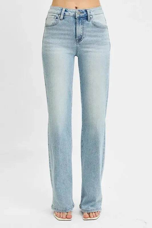 RISEN High Rise Wide Leg 90's Jeans - Velveta Studio