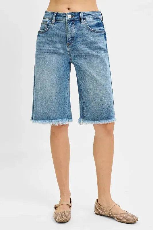 RISEN Tummy Control Mid Rise Fit Bermuda - Velveta Studio