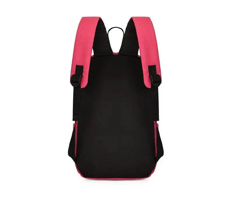 Solid Color Nylon Backpack Bag - Velveta Studio