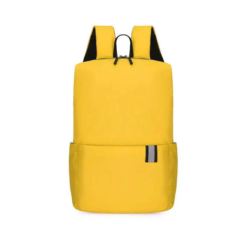 Solid Color Nylon Backpack Bag - Velveta Studio