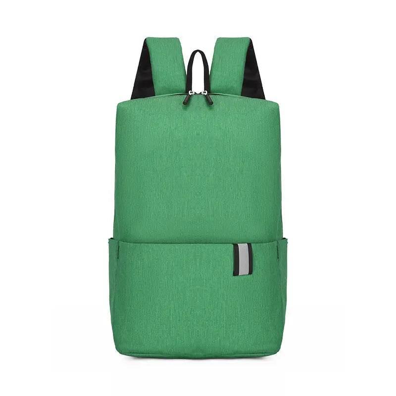Solid Color Nylon Backpack Bag - Velveta Studio