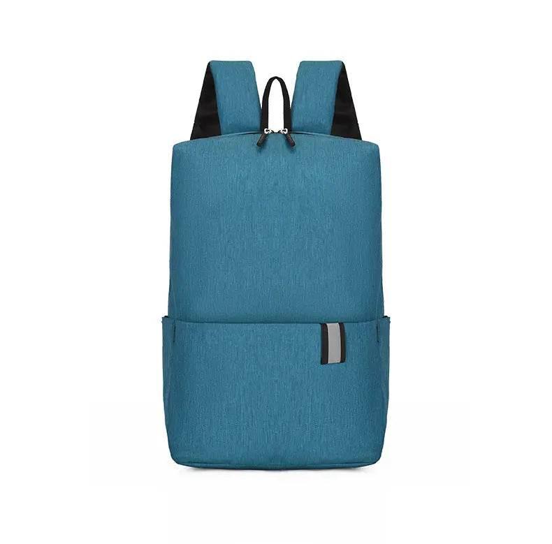 Solid Color Nylon Backpack Bag - Velveta Studio
