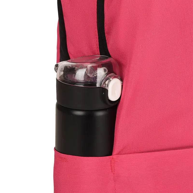 Solid Color Nylon Backpack Bag - Velveta Studio