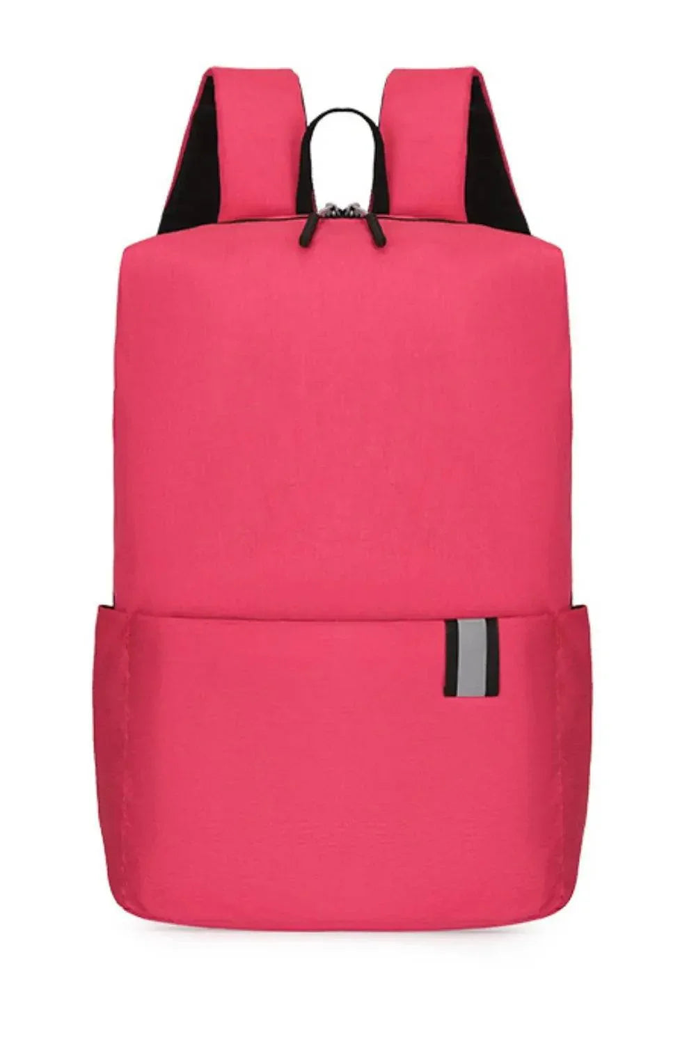 Solid Color Nylon Backpack Bag - Velveta Studio