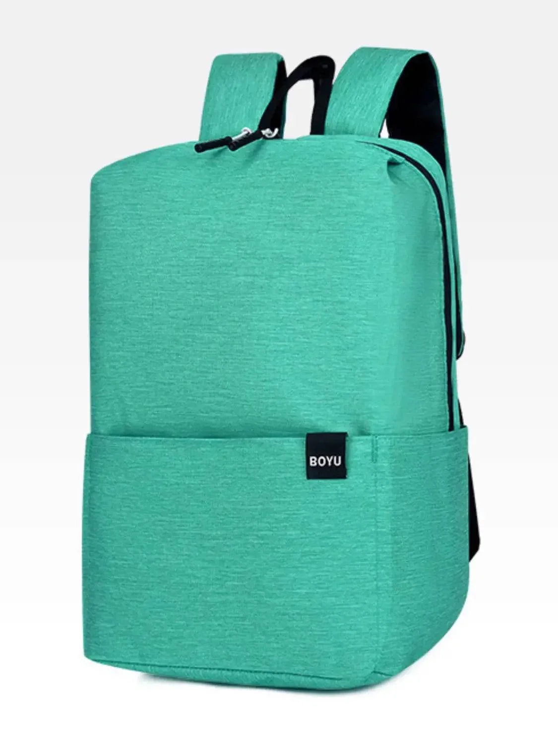 Solid Color Nylon Backpack Bag - Velveta Studio