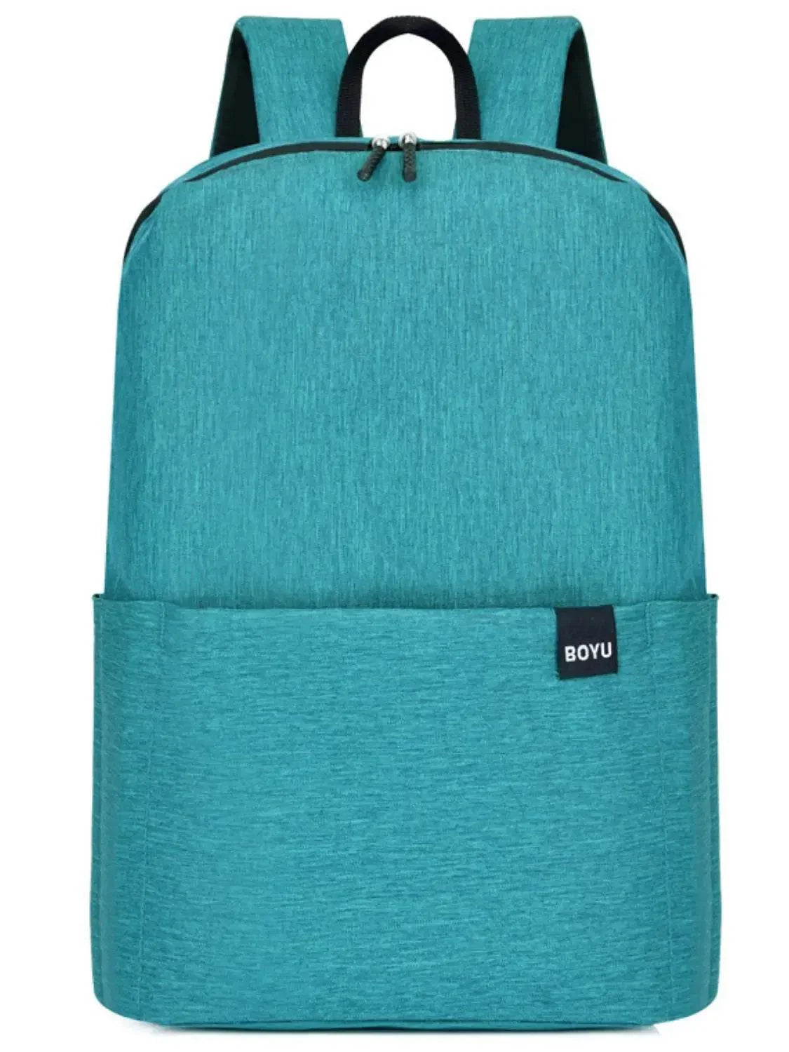 Solid Color Nylon Backpack Bag - Velveta Studio