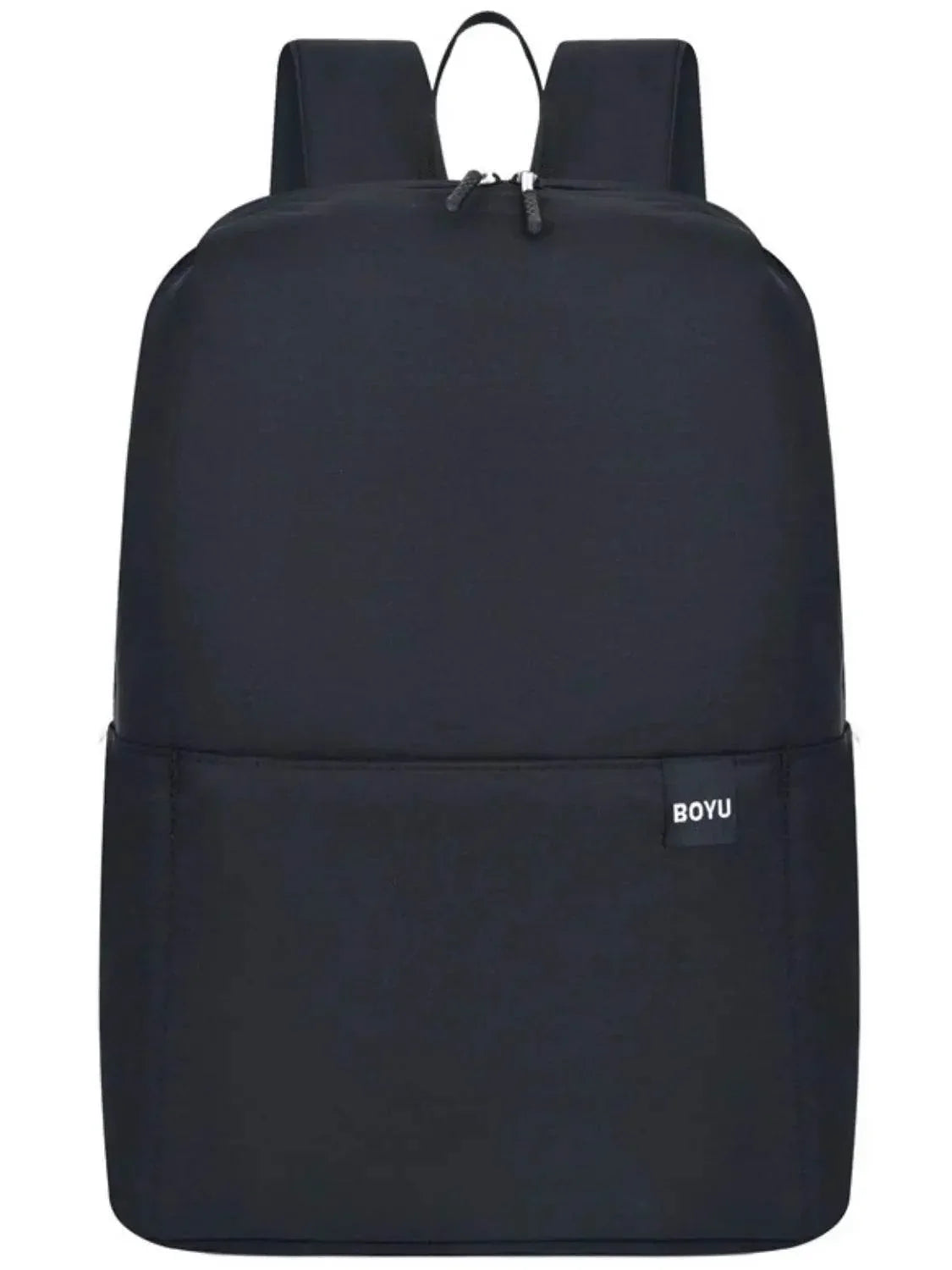 Solid Color Nylon Backpack Bag - Velveta Studio