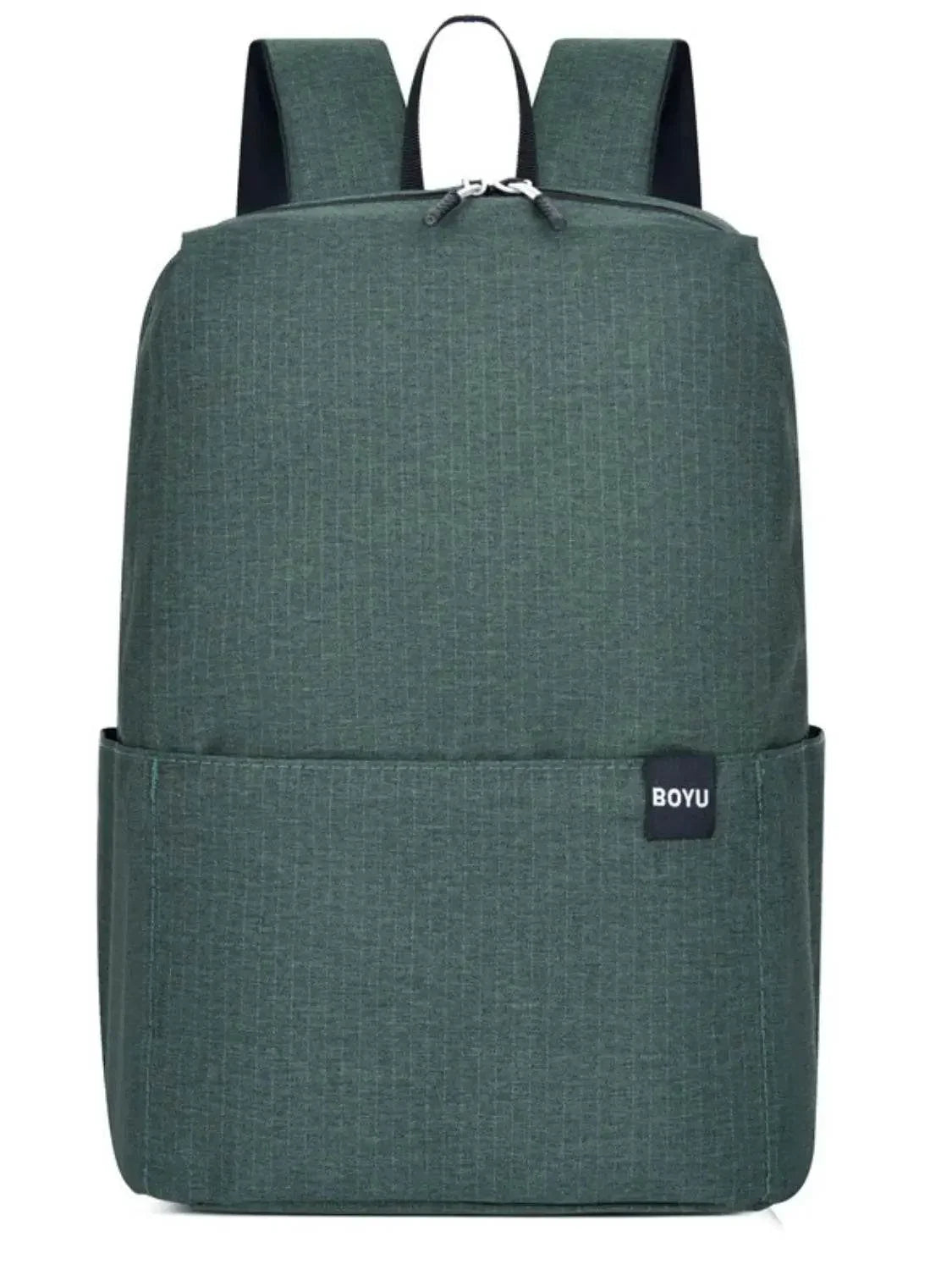 Solid Color Nylon Backpack Bag - Velveta Studio