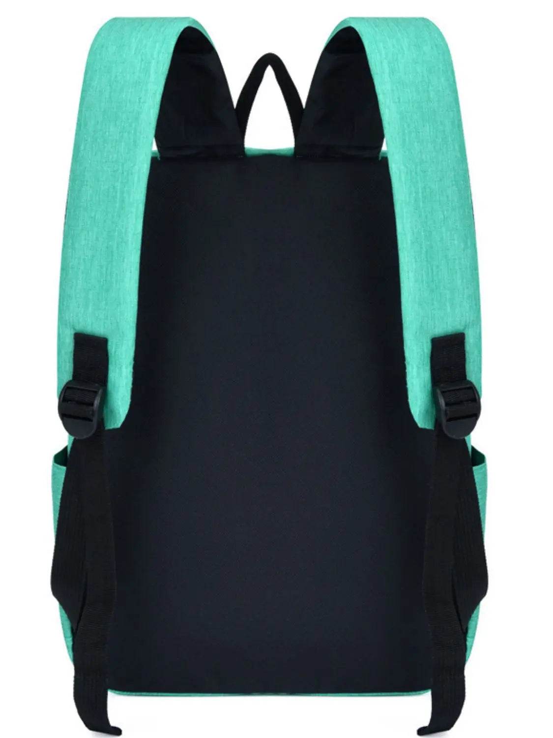 Solid Color Nylon Backpack Bag - Velveta Studio