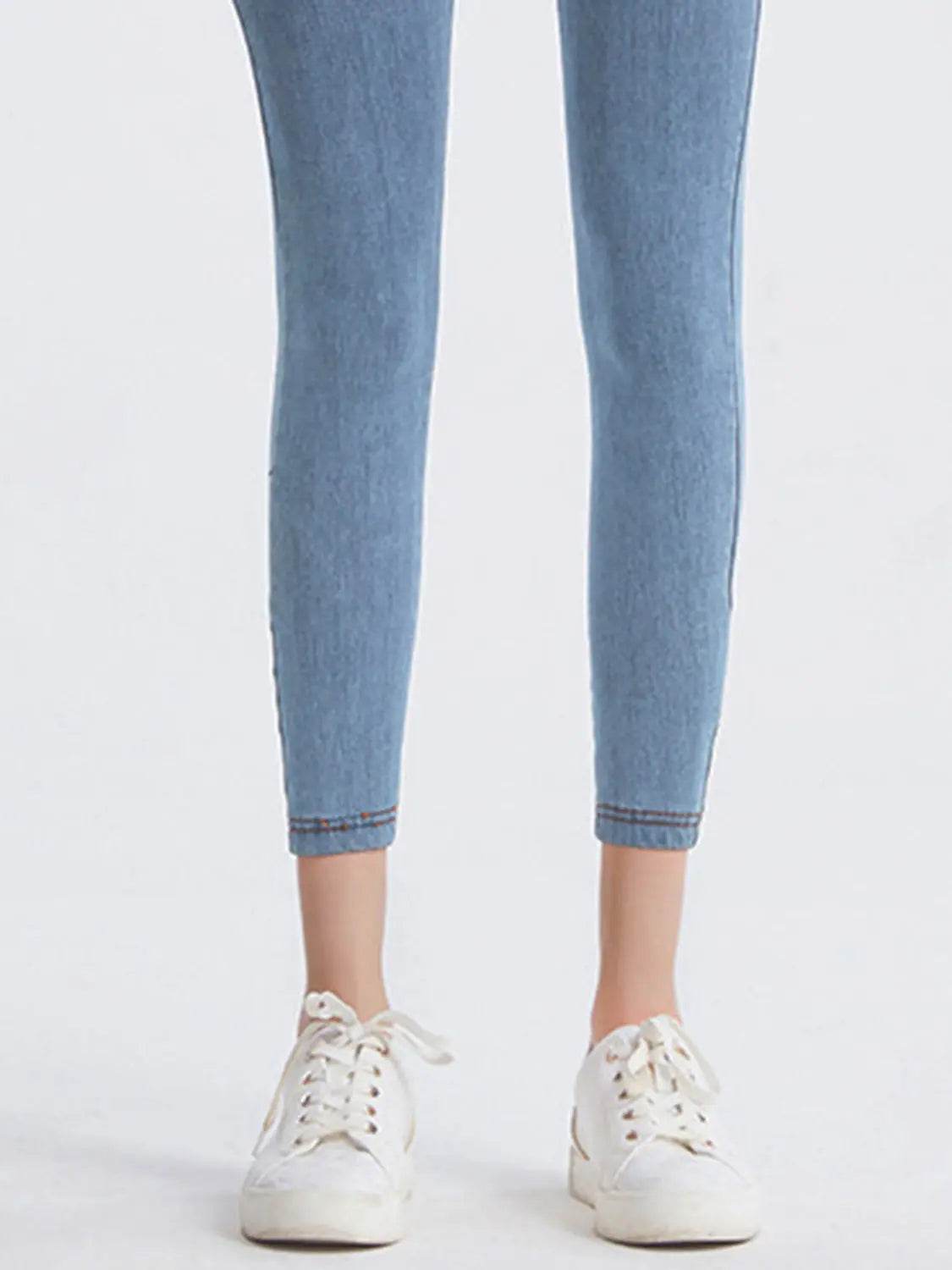Wide Waistband Sports Leggings - Velveta Studio