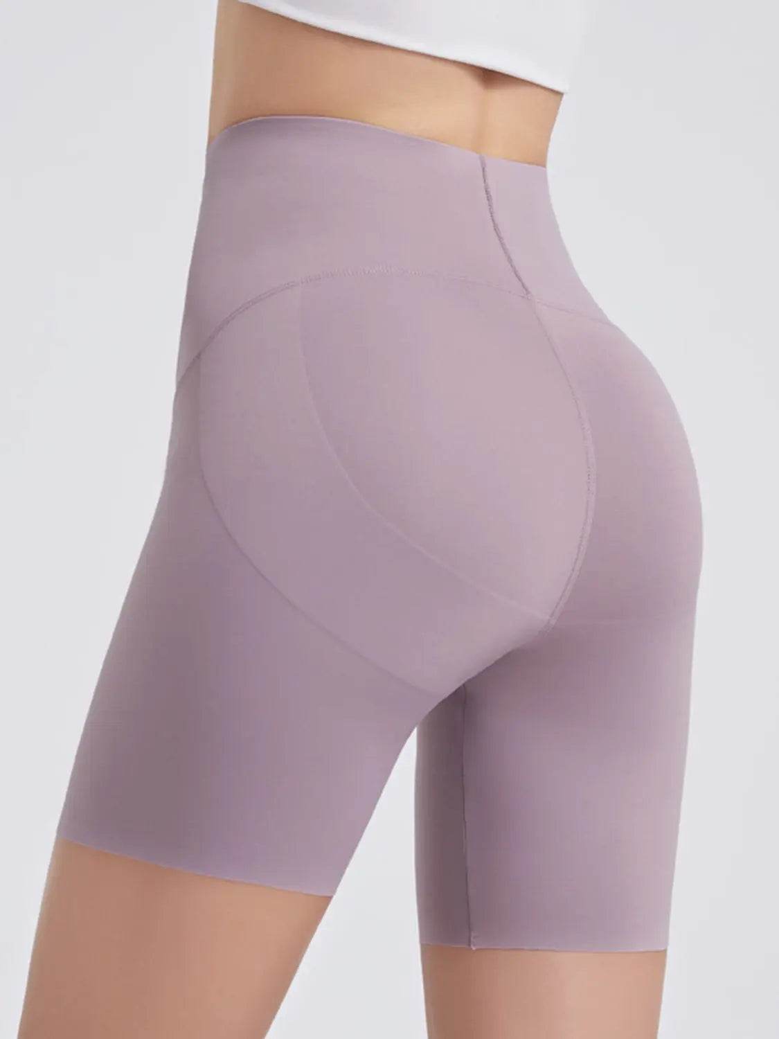 Wide Waistband Sports Shorts - Velveta Studio