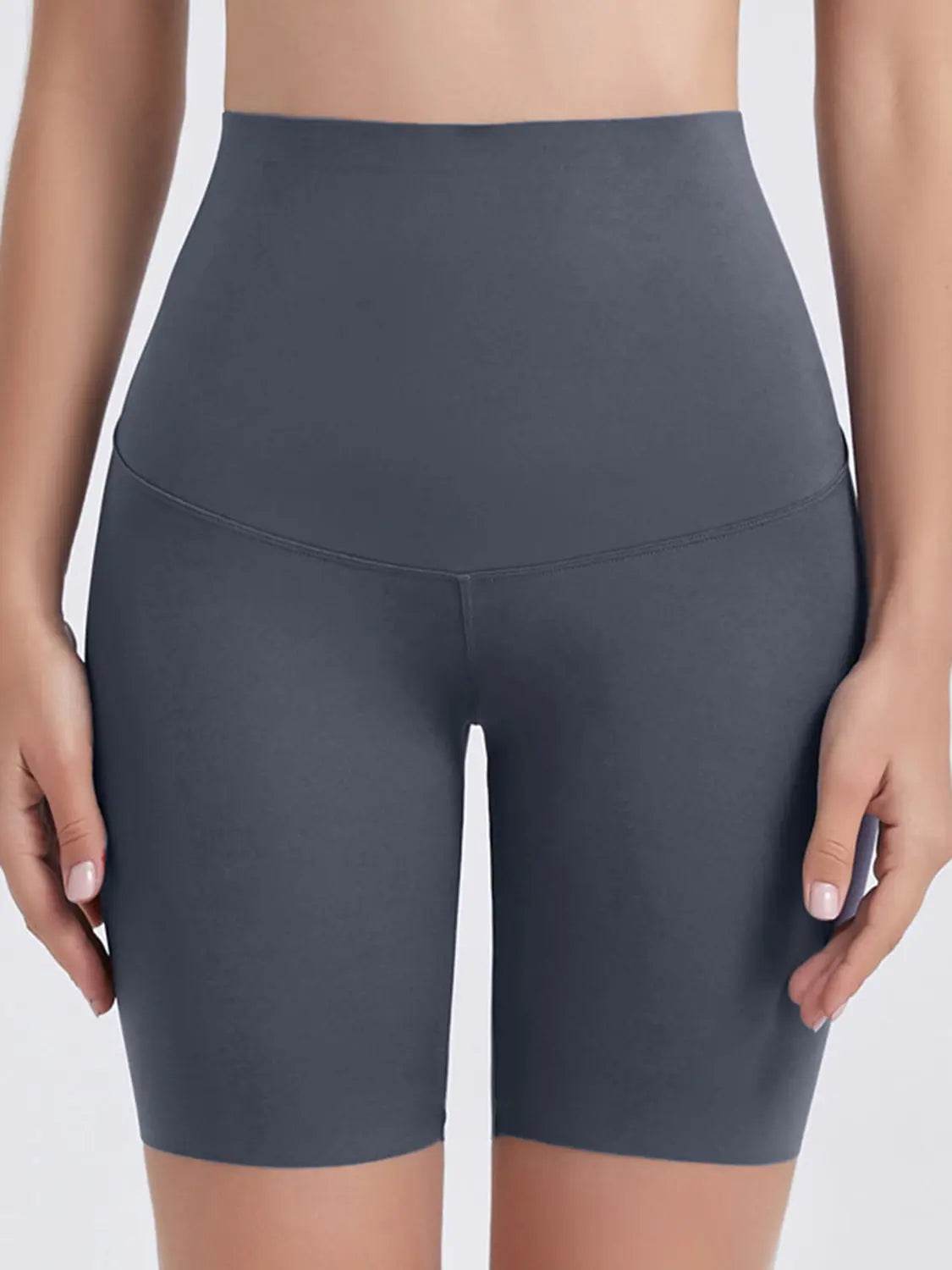 Wide Waistband Sports Shorts - Velveta Studio