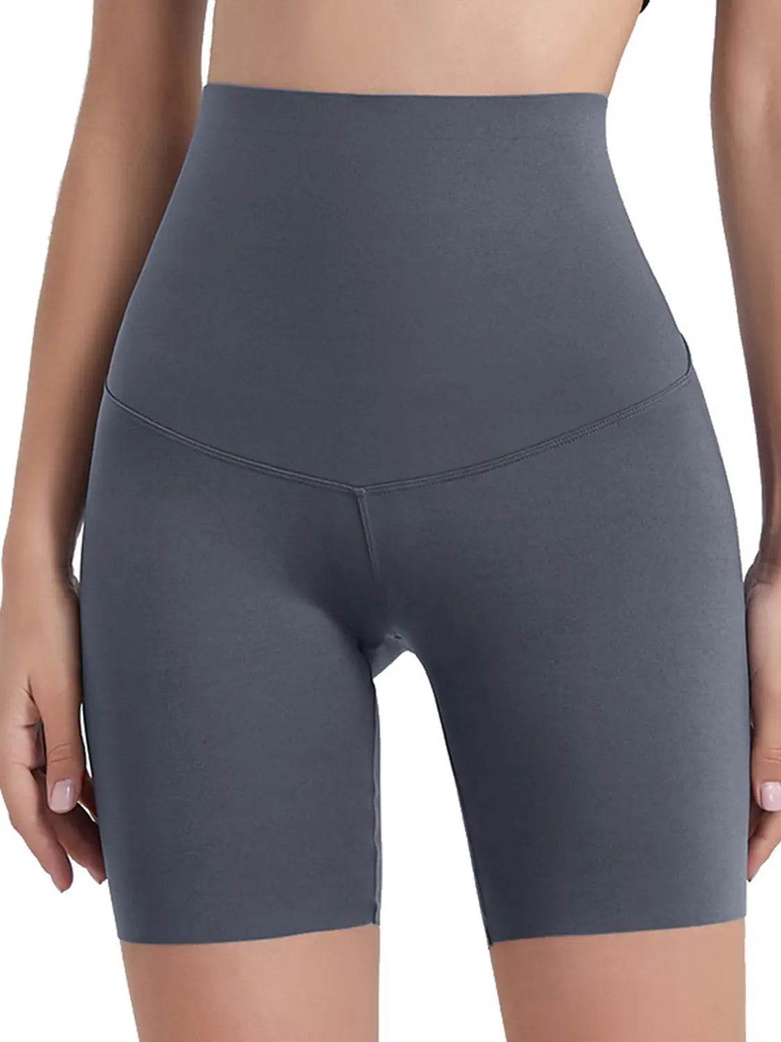 Wide Waistband Sports Shorts - Velveta Studio