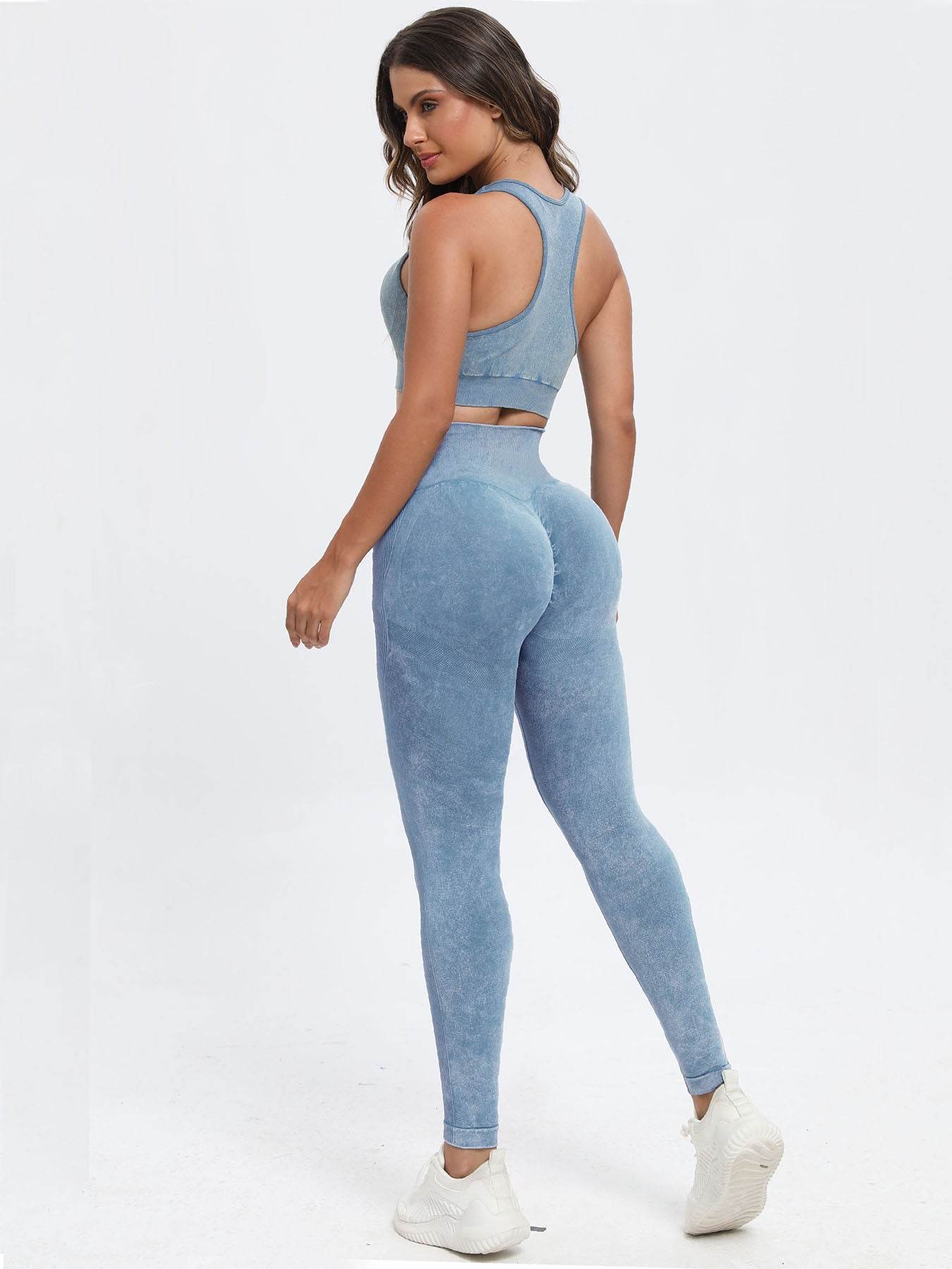 Scoop Neck Wide Strap Top and Pants Active Set - Velveta Studio