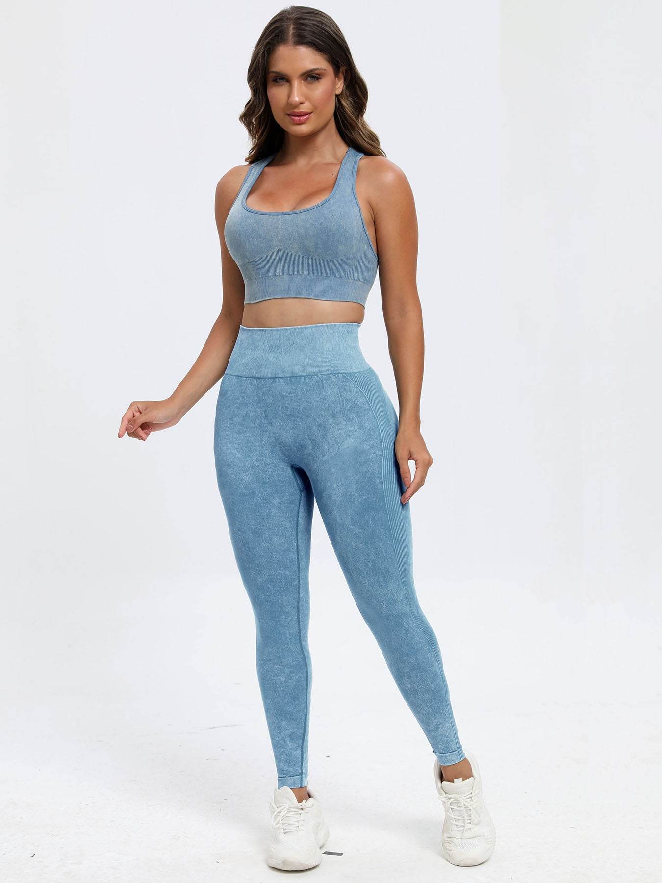 Scoop Neck Wide Strap Top and Pants Active Set - Velveta Studio