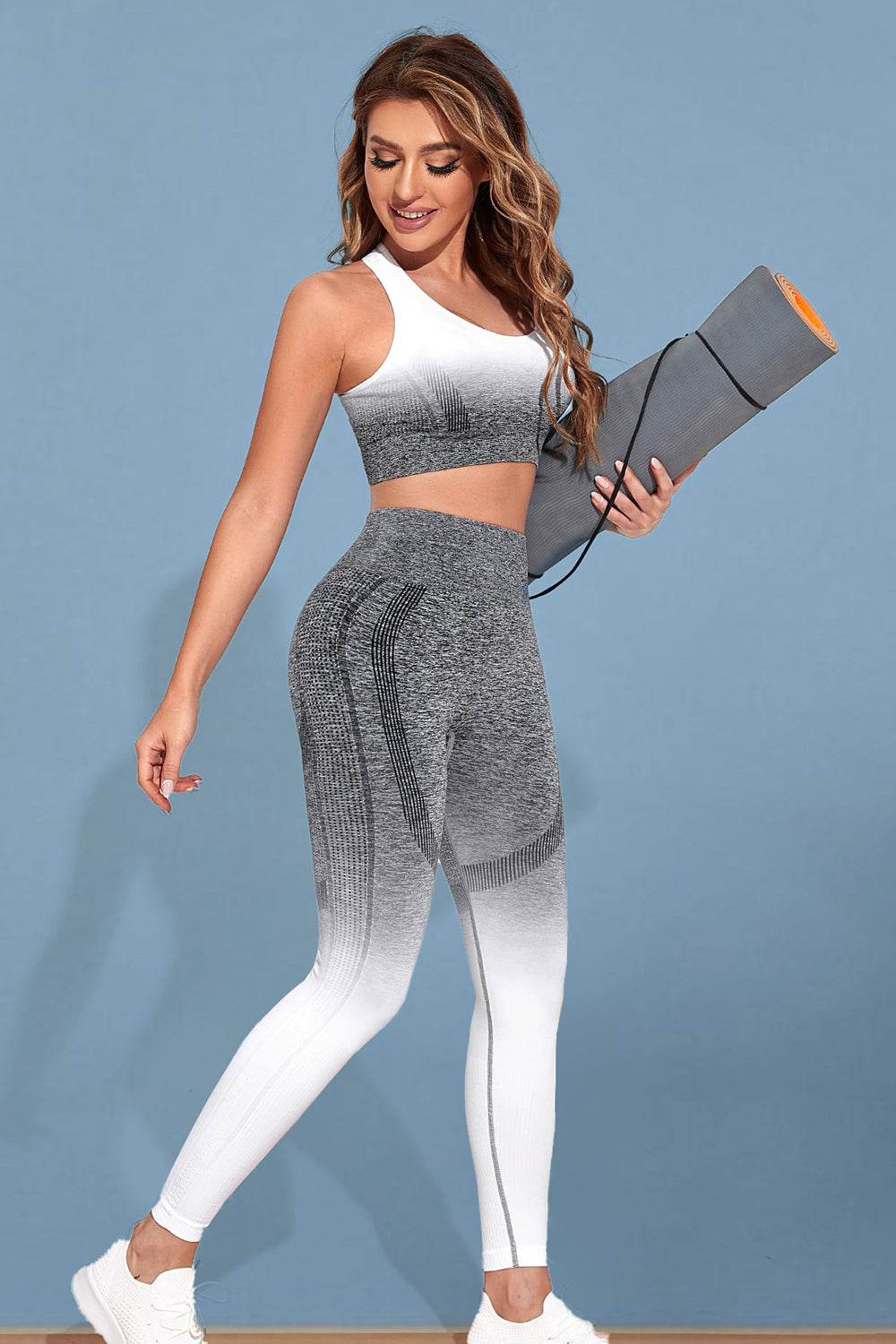 Gradient Sports Tank and Leggings Set - Velveta Studio