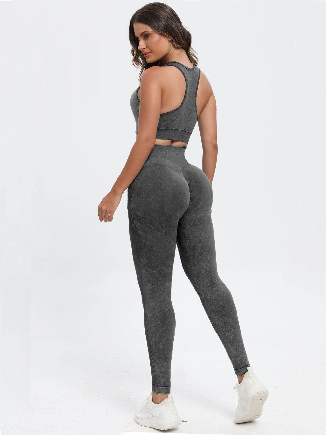 Scoop Neck Wide Strap Top and Pants Active Set - Velveta Studio