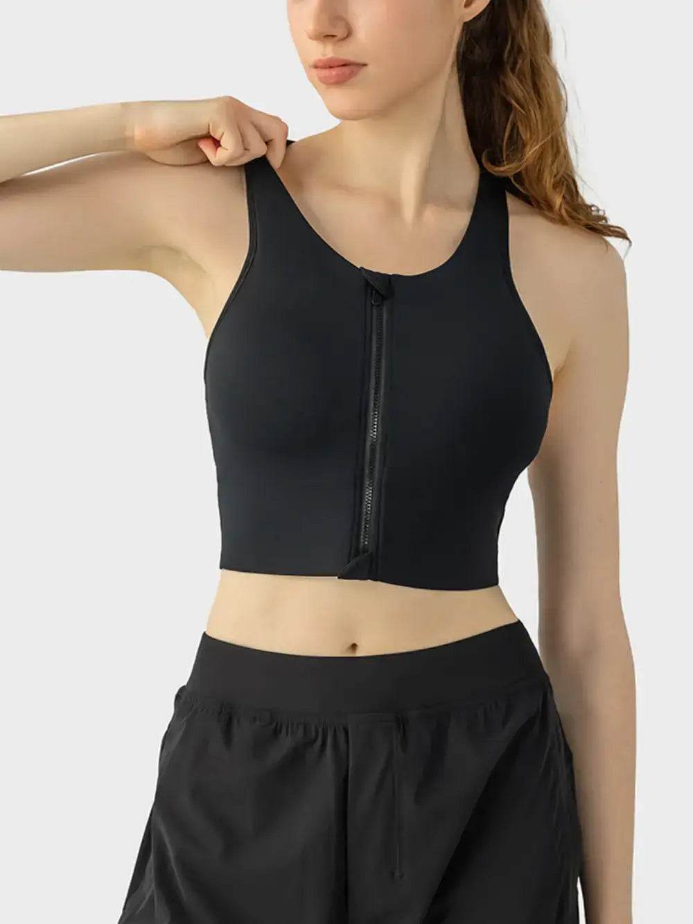Millennia Wide Strap Sport Bra - Velveta Studio